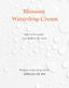 [REBLOCELL] Blossom Waterdrop Cream 50ml